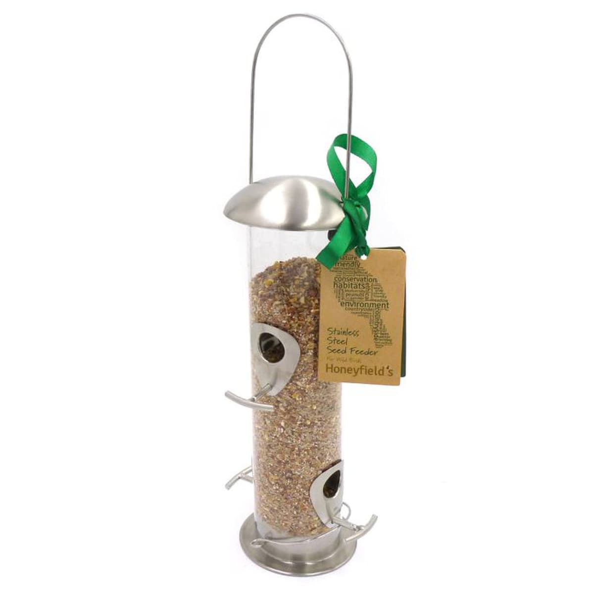 Honeyfield's 71485297 Wild Bird Urban Garden Sunflower Hearts Feeder Small, Black, 20.0 cm*11.2 cm*11.2 cm — view 3