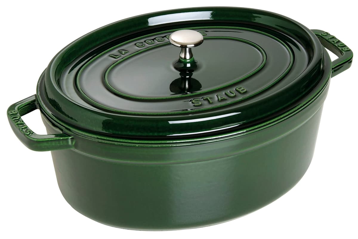 STAUB Cacerola/Cocotte de Hierro Fundido Ovalada, 17 cm, 1 L, Gris grafito — view 32