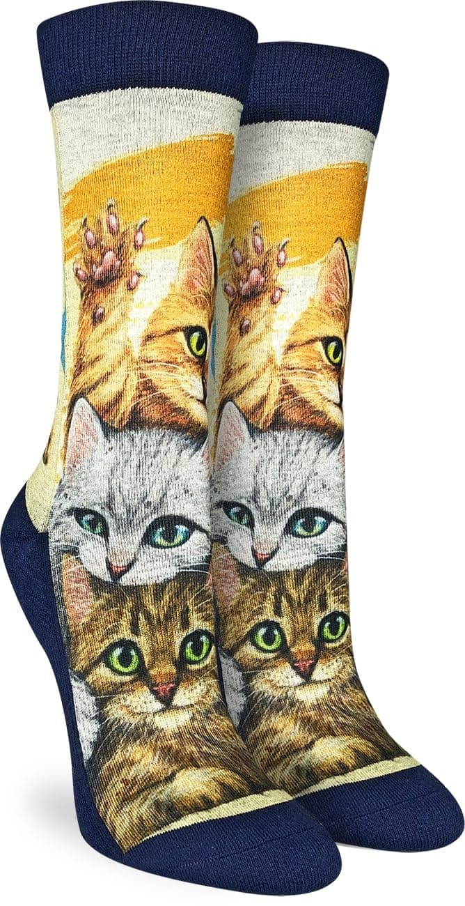 Good Luck Sock Women's Floral Dinosaurs Socks, Shoe Size 5-9 — view 265