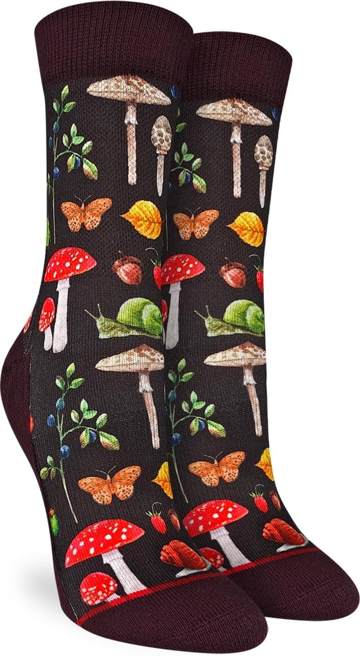 Good Luck Sock Women's Floral Dinosaurs Socks, Shoe Size 5-9 — view 22