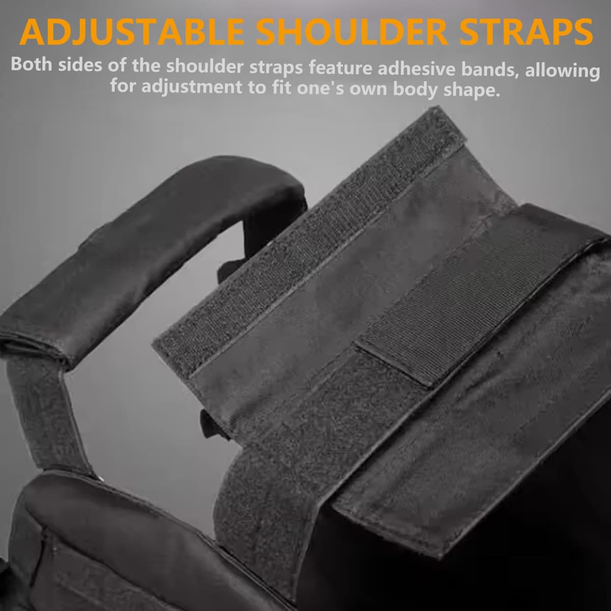Chaleco Airsoft Portador de Placa Molle Multifuncional Chaleco de Paintball Transpirable Ajustable para Entrenamiento de Guardias de Seguridad Campo y Exteriores — view 5