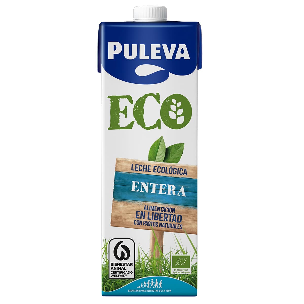 Puleva ECO - Leche Ecológica Entera BIO - Bienestar Animal - Brik UHT Pack 6 x 1L — view 5