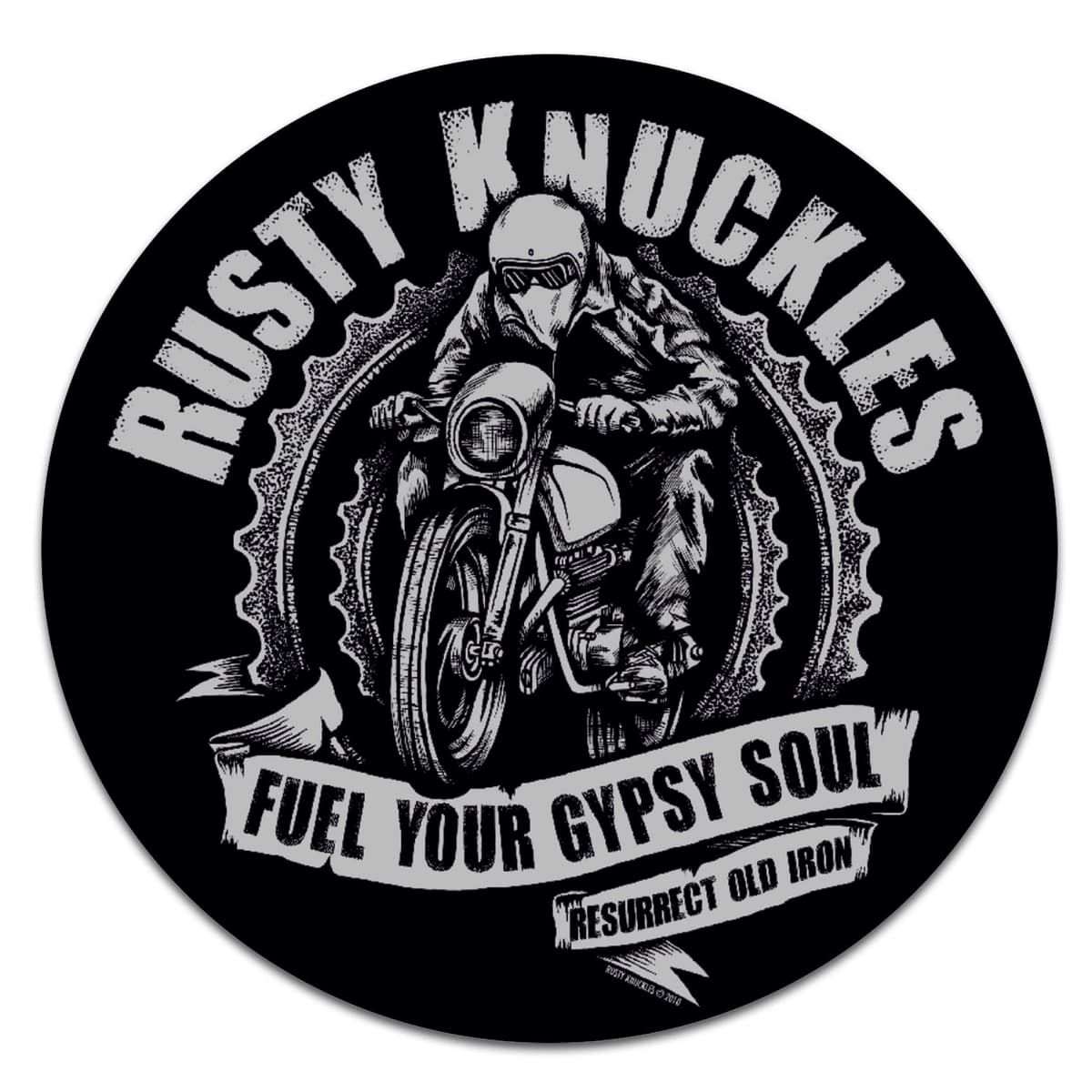 Finest-Folia Pegatina retro vintage Old School Ace Kult Rockabilly — view 26
