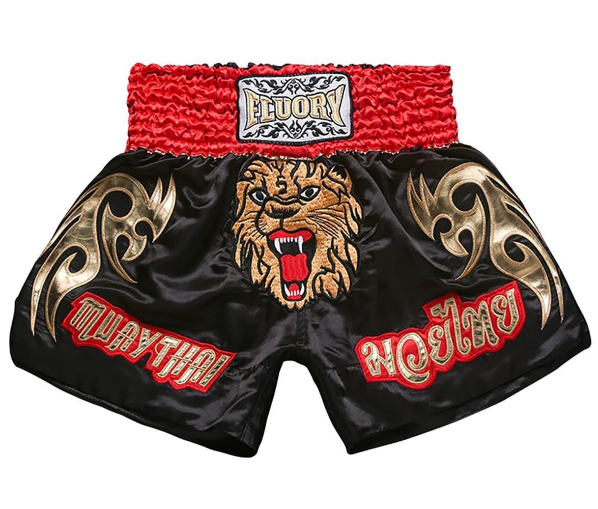 FLUORY Muay Thai Shorts, MMA Fight Shorts Ropa de Entrenamiento Jaula Lucha Grappling Artes Marciales Kickboxing Shorts Ropa — view 17