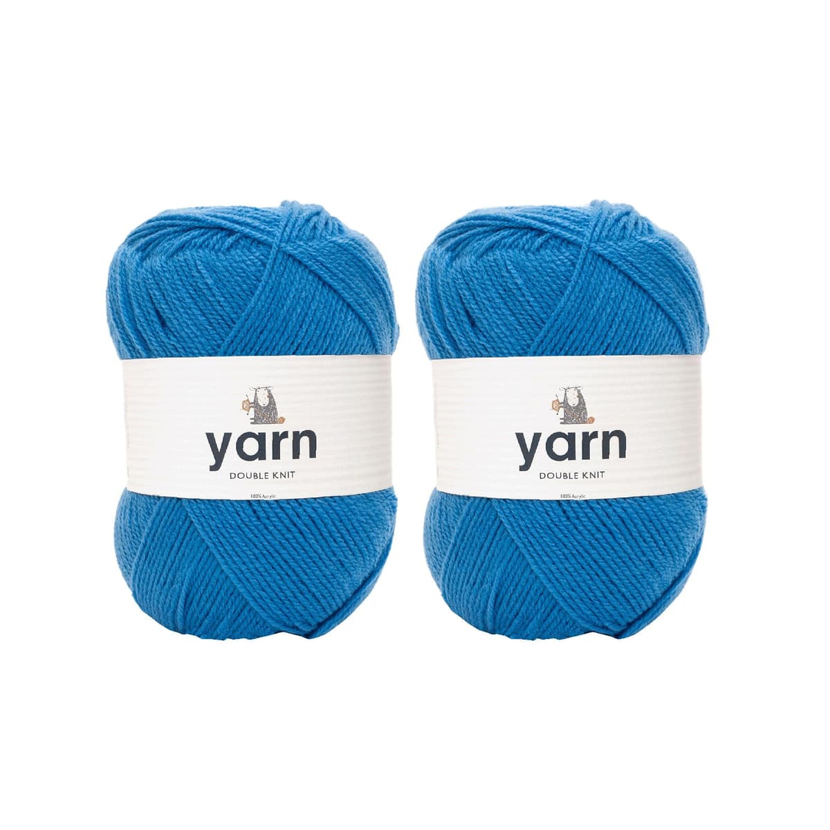 Korbond DK Beige Yarn - 100g Acrylic Wool - Lightweight, Hypoallergenic & Durable Double Knit Crochet Yarn Knitting Wool (290m Total) — view 47
