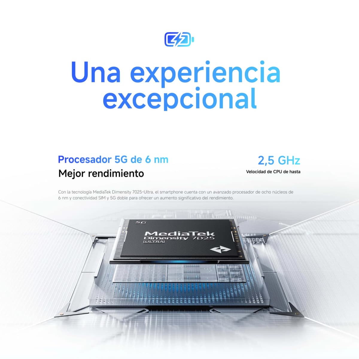 XIAOMI Redmi Note 14 5G - Smartphone de 8+256GB, Pantalla de 6.67" AMOLED FHD+ 120Hz, MediaTek Dimensity 7025-Ultra, cámara de 108MP, 5110 mAh, Cargador no Incluido, Morado (Versión ES) — view 9