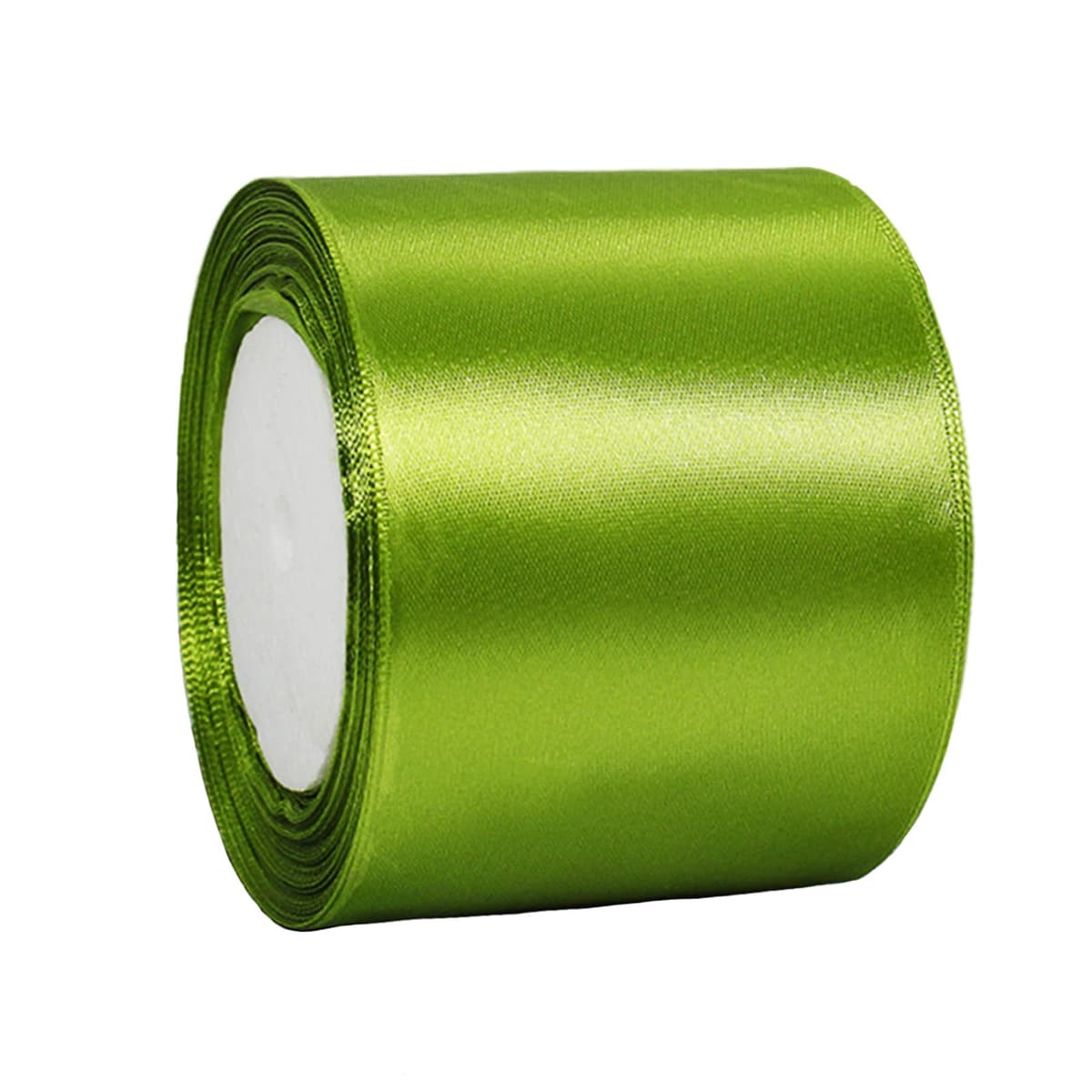 40mm Wide White Ribbon Thick Wedding Car Ribbon 22m, 1.5 inch Thick White Satin Ribbon for Gift Wrapping Wedding Car Christmas Birthday Cake Hair Bow Florist Bouquet Crafts Decorations — view 172