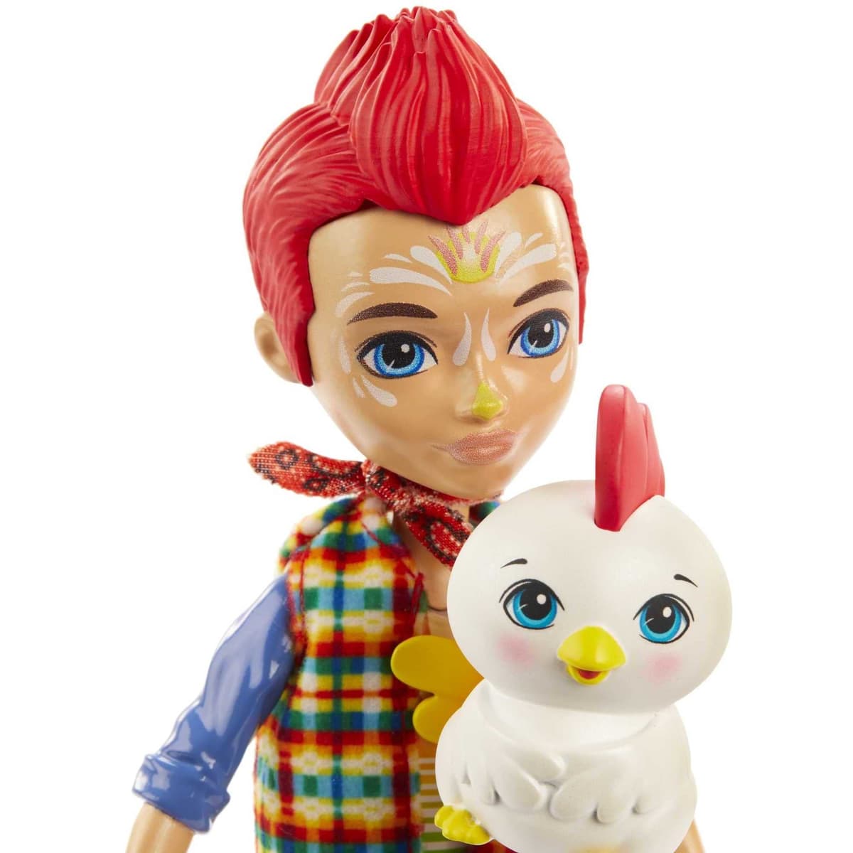 Enchantimals Muñeca Redward Rooster con Mascota Cluck (Mattel GJX39) — view 3