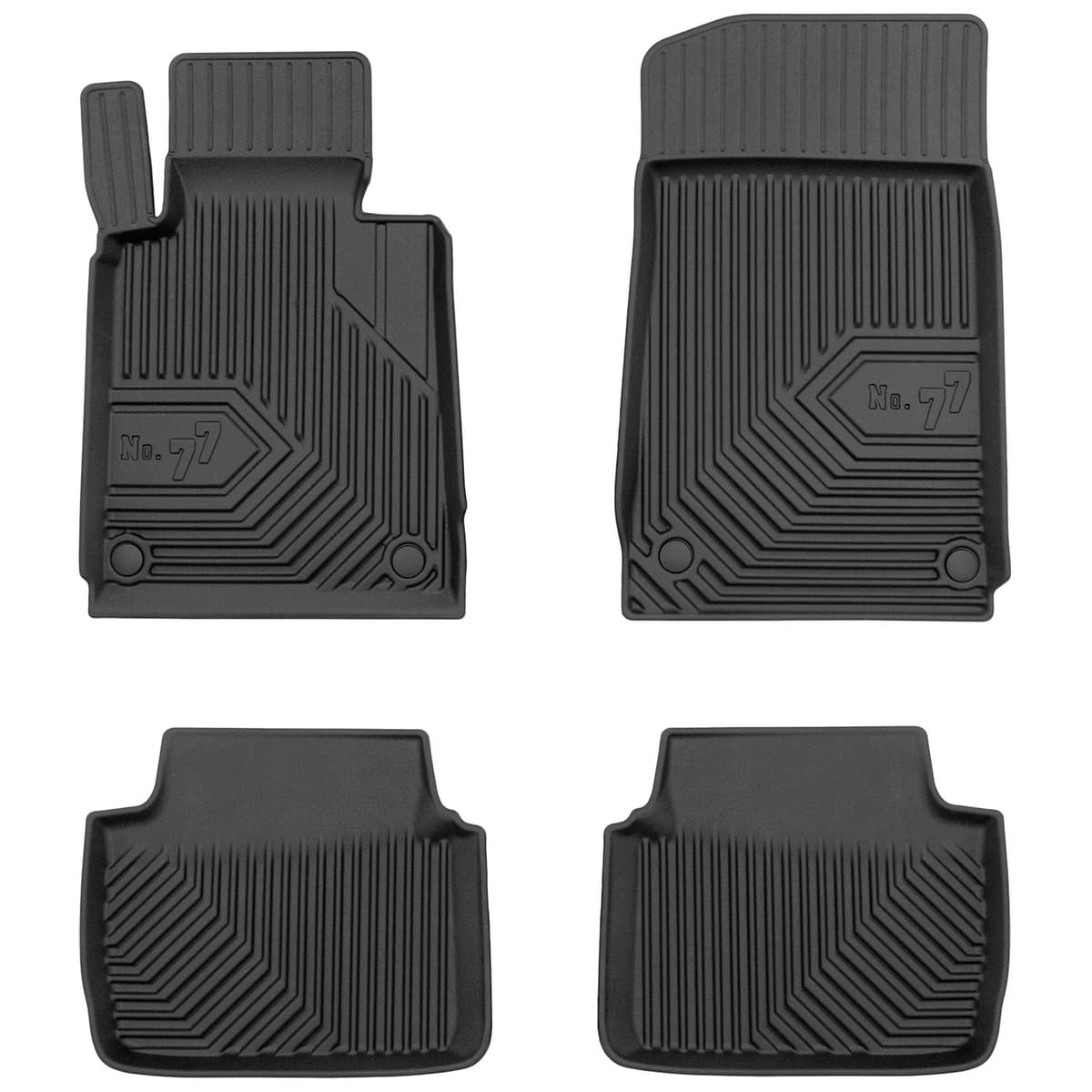 MOTOS Rubber Mats for BMW 3 Series E90 2004-2012 Improve the Comfort of Your Travels with the Non-Slip Carpet Car No.77- Multi-Season Car Mats — view 225