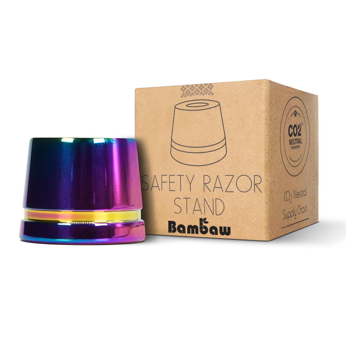 Bambaw Single Blade Razor for Women, Metal Safety Razor Women for a Luxurious Wet Shave Experience, Ideal for of All Skin Types, Suitable for Full Body, No Blade Included (Rose Gold) — view 12