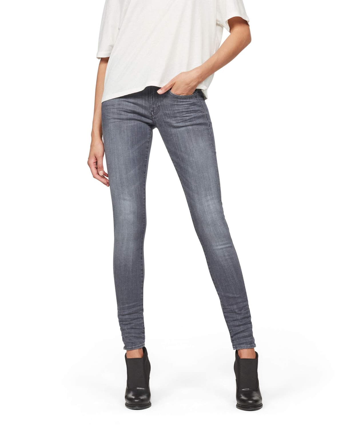 G-Star Lynn Mid Skinny Jeans - Vaqueros Mujer — view 19