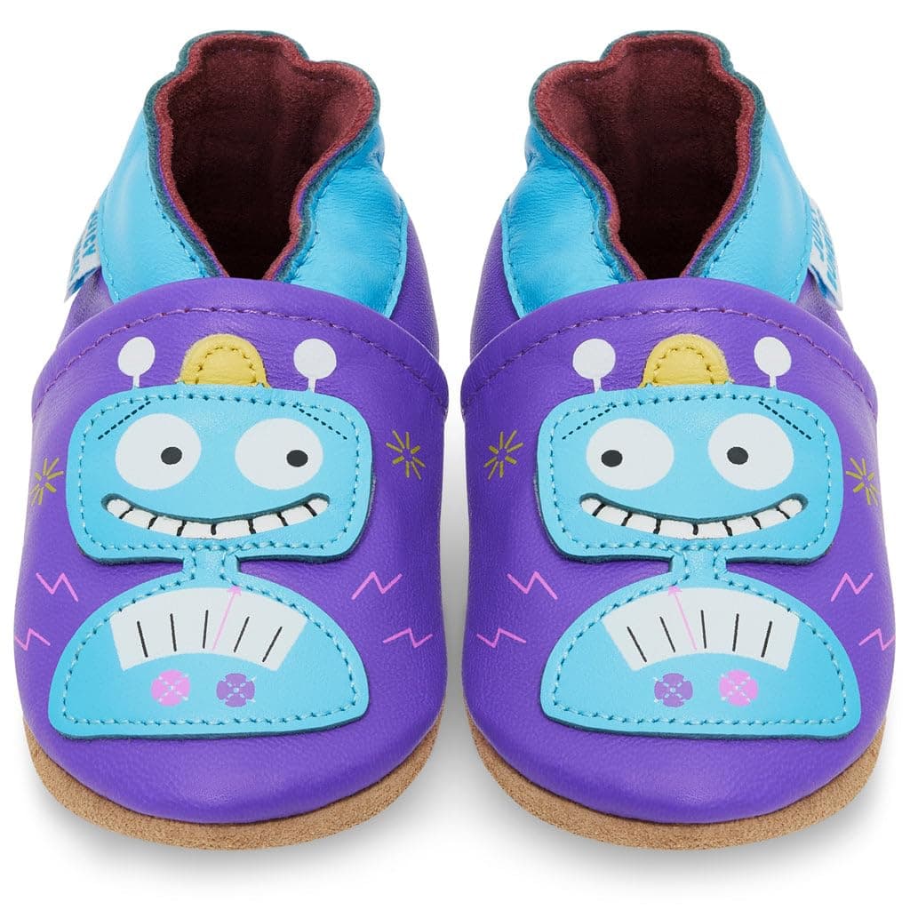 Zapatos de Bebé – Zapatillas de Cuero Niño Niña – Patucos de Piel con Elástico para Bebé - Zapatitos Primeros Pasos - Pantuflas Infantiles 0-6 Meses 6-12 Meses 12-18 Meses 18-24 Meses 2-3Años — view 29