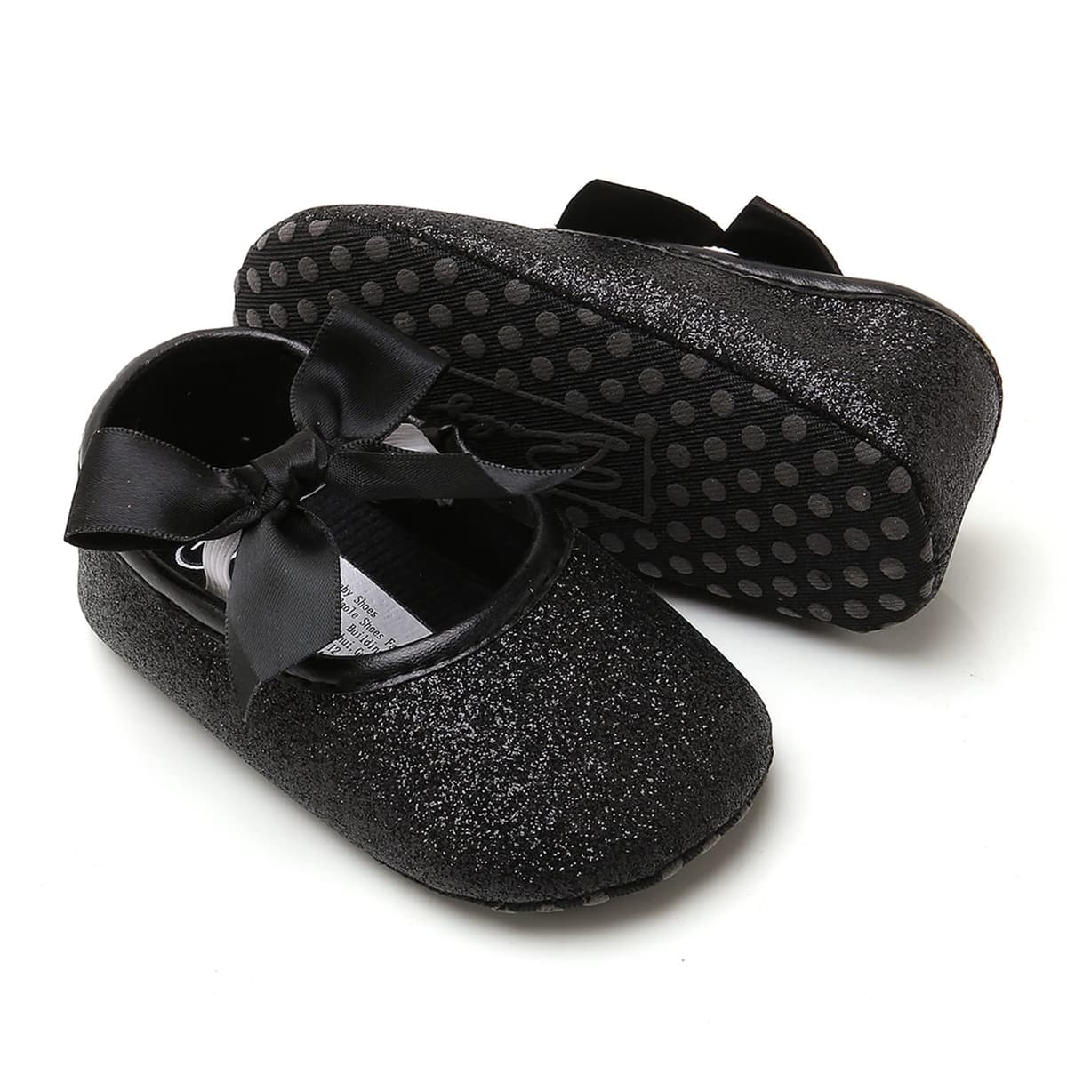 RVROVIC Baby Girl Moccasins Infant Princess Sparkly Premium Lightweight Soft Sole Prewalker Toddler Girls Shoes — view 27