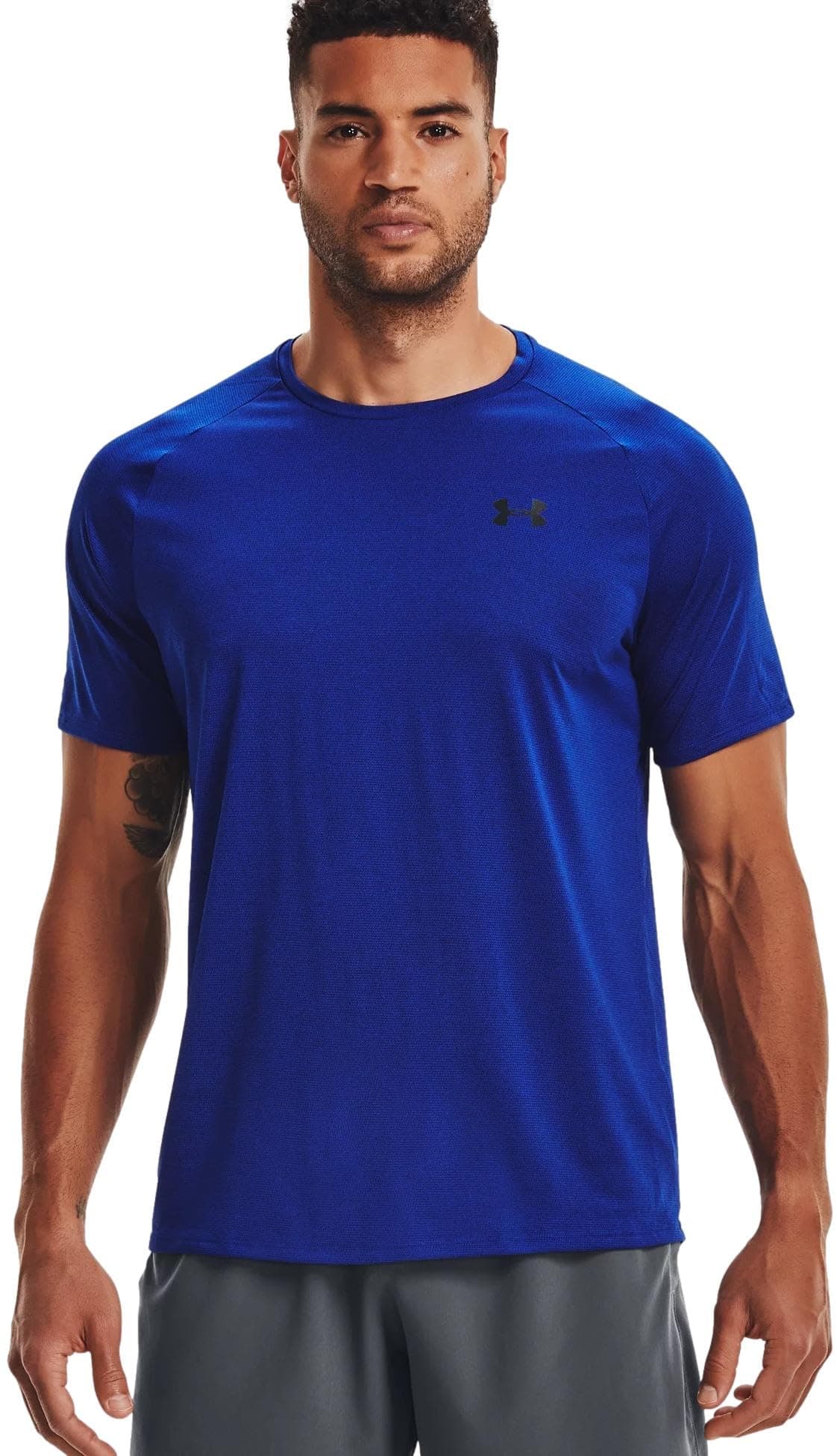 Under Armour UA Tech 2.0 SS tee Novelty Camiseta para Gimnasio, Camiseta Transpirable Hombre (Pack de 1) — view 3