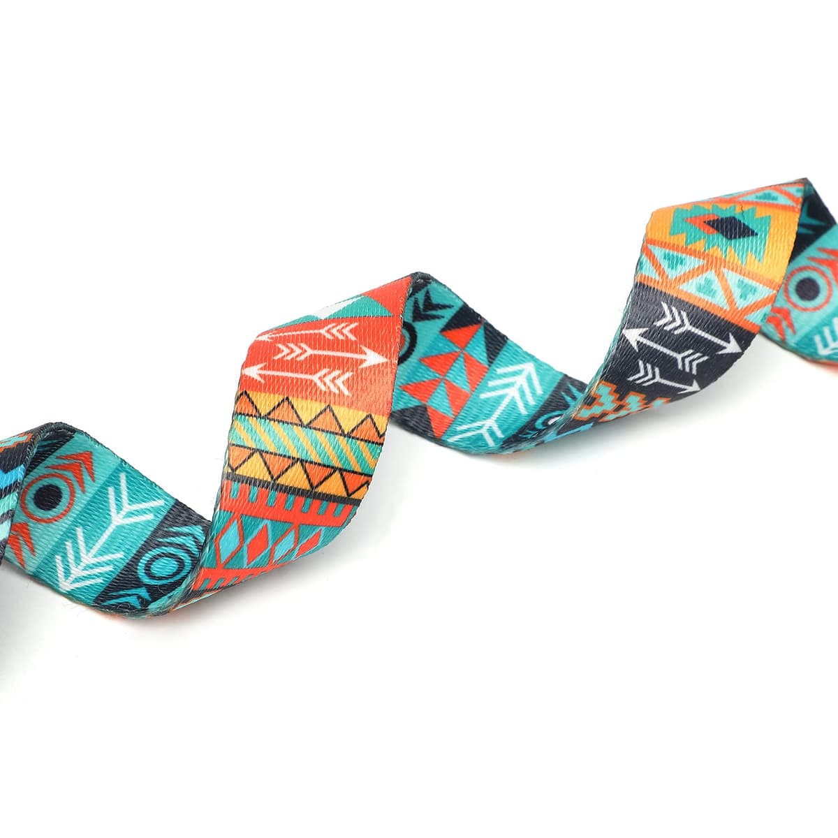 Collar Perro, Ajustable y Resistente con Patrones de Moda, Collar Nylon Cómodos para Perros Pequeños Medianos Grandes, Cachorros (M, Tribu) — view 5