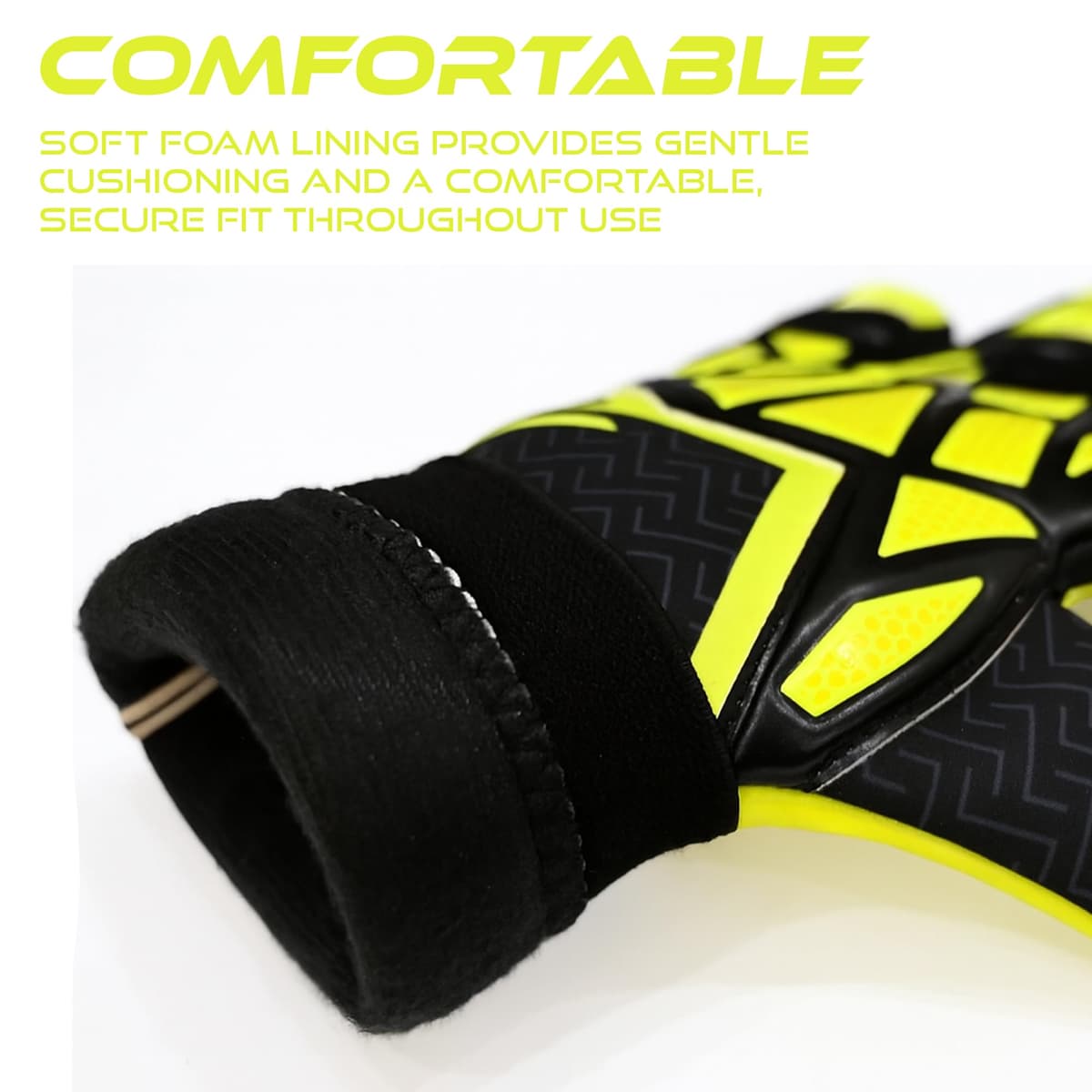 BEAST RAGE Guantes de portero para niños, adolescentes y adultos, guantes de portero de fútbol para niños y niños — view 7
