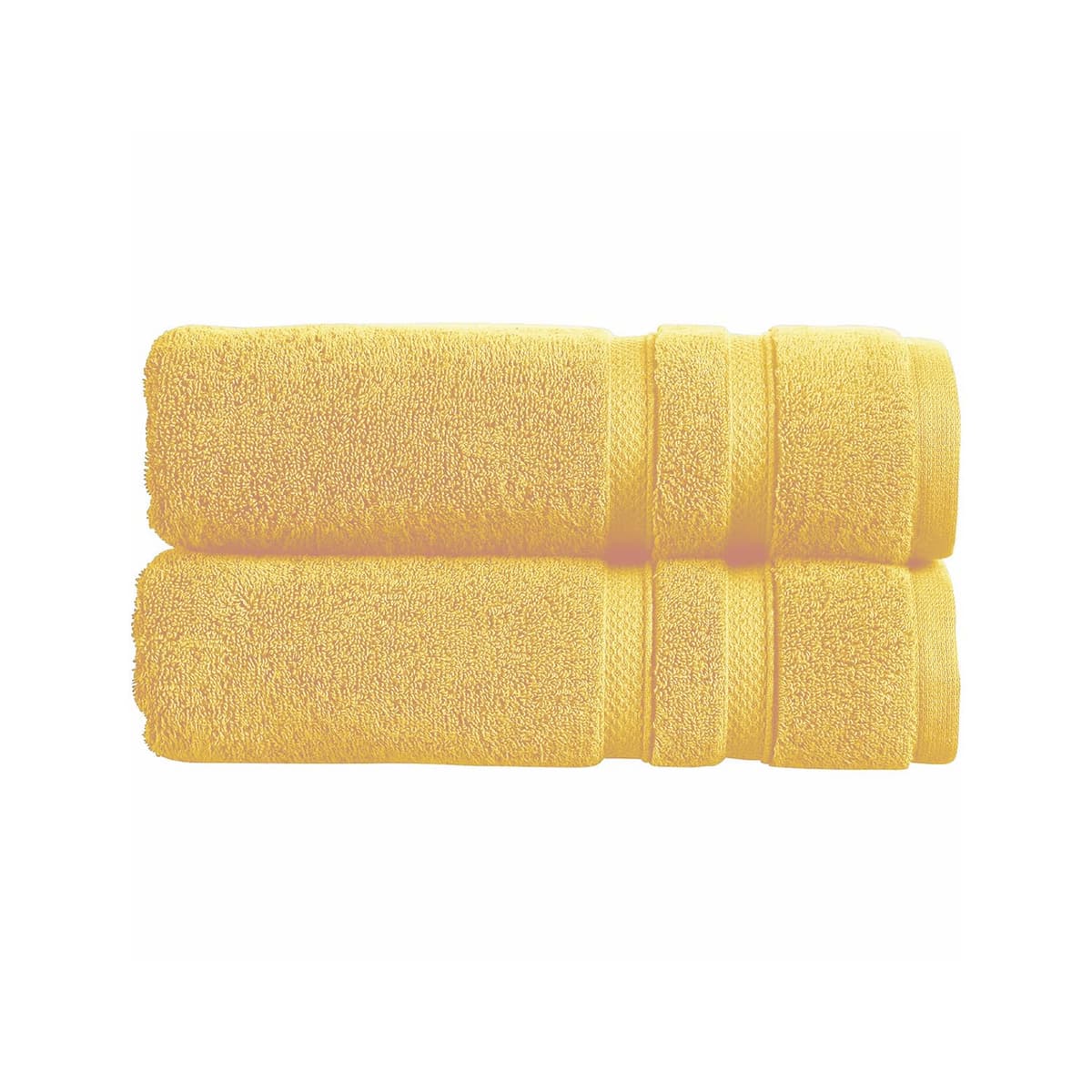 Christy Chroma Bath Towels | Set of 2 | Highly Absorbent Heavyweight 675GSM | Bold and Bright | Soft Velvety Smooth Bathroom Shower Towels | 100% Cotton | Sustainably Made | Ash Grey — view 87