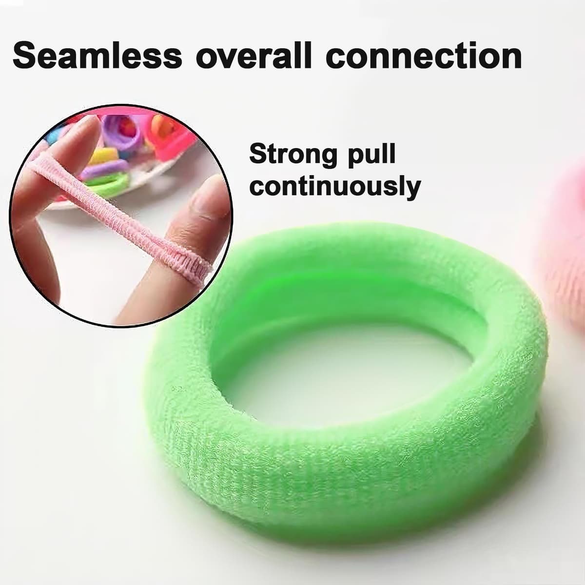 200Pcs Baby and toddler headband set | Multi colored headband suitable for girls and children | Durable anti slip hair accessory | (8 colors). — view 3