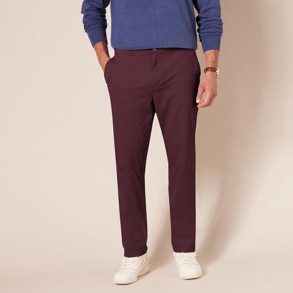 Amazon Essentials Men's Casual Stretch Skinny Chino Pants — view 5