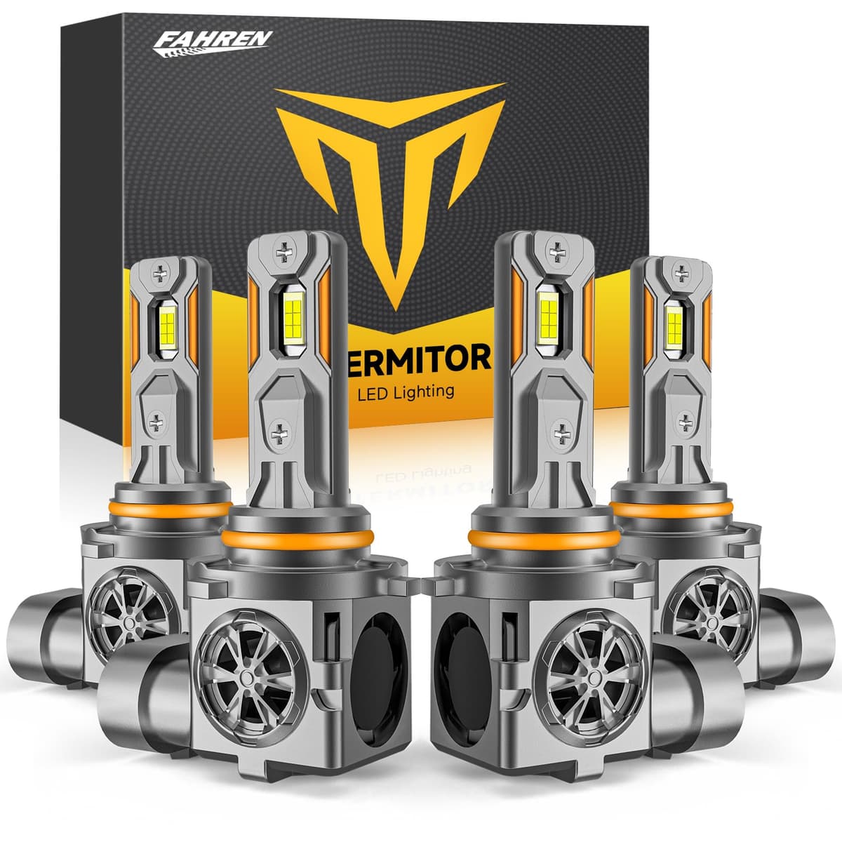 Termitor Latest H7/H7LL Bulbs, 50,000LM 900% Brightness, 6500K White Super Bright, 1:1 Halogen Size, 6500 Cool White H7 Fog Lights, No Adapter Required, Easy Install, Non-Polarity, Pack of 2 — view 16