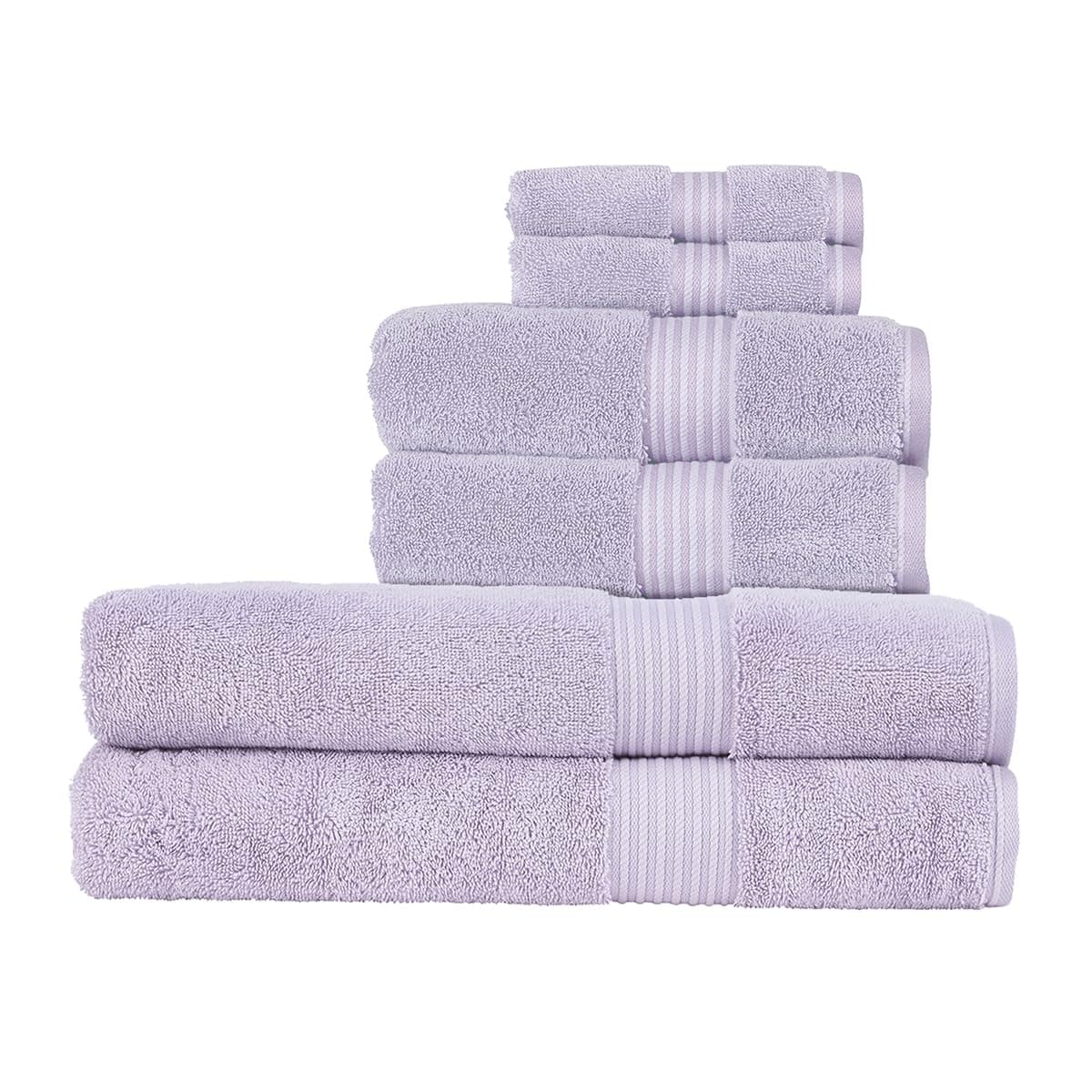 Christy Supreme Hygro 2 Hand Towels Set | Mineral Blue | 100% Luxury Supima Cotton | Ultra Soft | Super Absorbent | 650GSM | Plush and Long Lasting — view 18