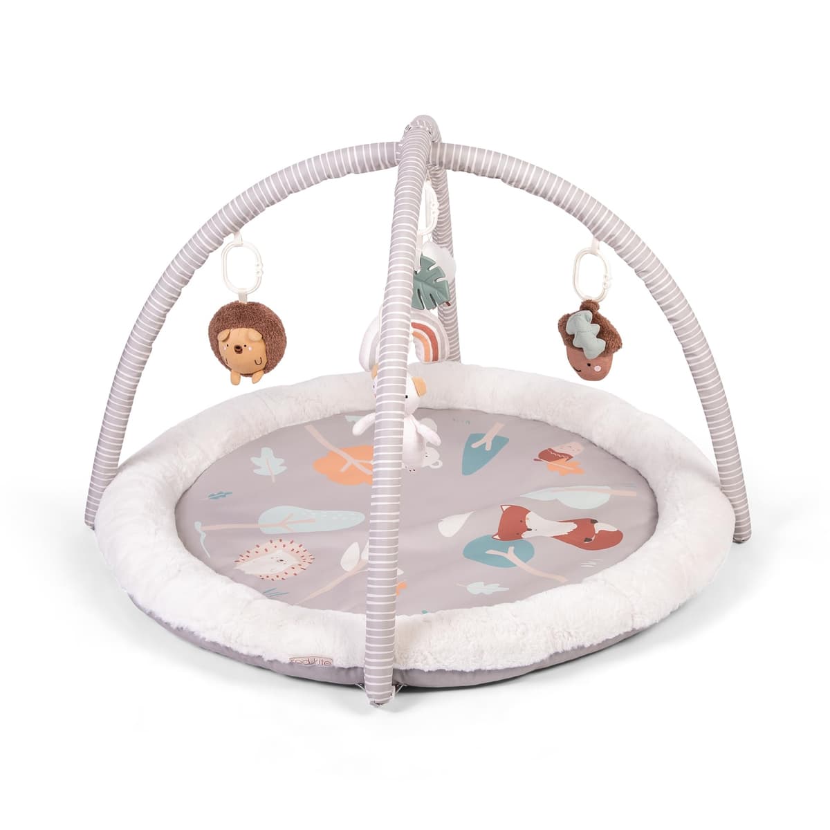 Red Kite Play Gym - Padded Play Gym with Hanging Toys & Tummy Time Mirror (Woodland Walks) — view 2
