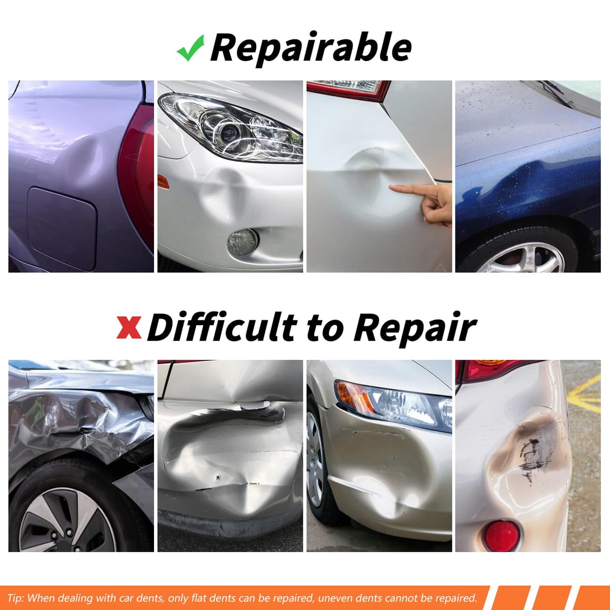 3-Pack Heavy-Duty Dent Puller Kit with Strong Suction Cups | Paintless Car Dent Repair Tool for Auto Body, Glass & Tile Lifting | Universal Dent Removal for Smooth Surfaces & Moving Heavy Objects — view 3