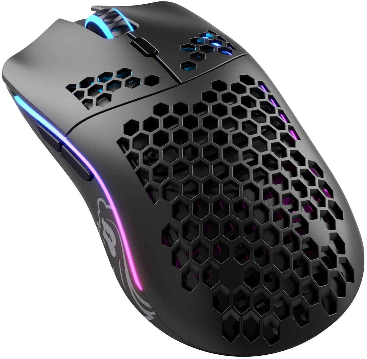 GLORIOUS Gaming Model D3 Wireless Gaming Mouse - InfinitePlay Swappable Battery System, 8k Polling, 130M Click Optical Switches, Ultralight 69g, 30K DPI Optical Sensor, RGB - Black — view 12