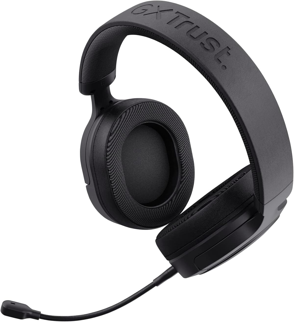 Trust Gaming GXT 498 Forta [Officially Licensed for PlayStation 5] Sustainable Gaming Headset for PS5 / PS4, 1.2m Cable, 50mm Drivers, Detachable Microphone, Wired Over-Ear Headphones - Black — view 8