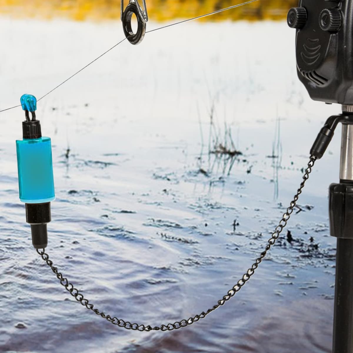 Indicadores de mordida para Pesca de , 2 bobinas, caña de Pescar, Alarma, bobinas de Alarma de mordida para Pesca Nocturna, Accesorios de — view 4
