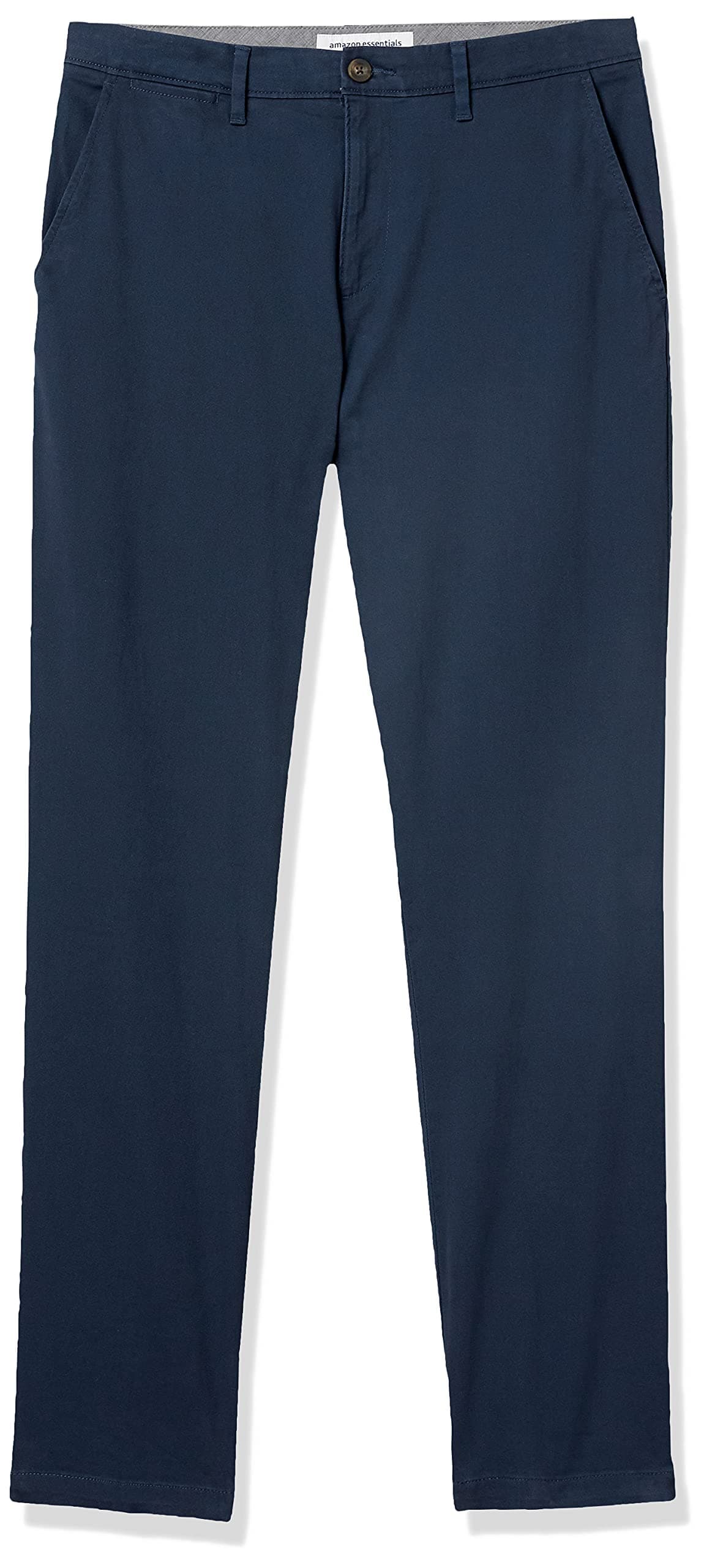 Amazon Essentials Men's Athletic Fit Casual Stretch Chino Work Trousers (Available in Big & Tall) — view 7