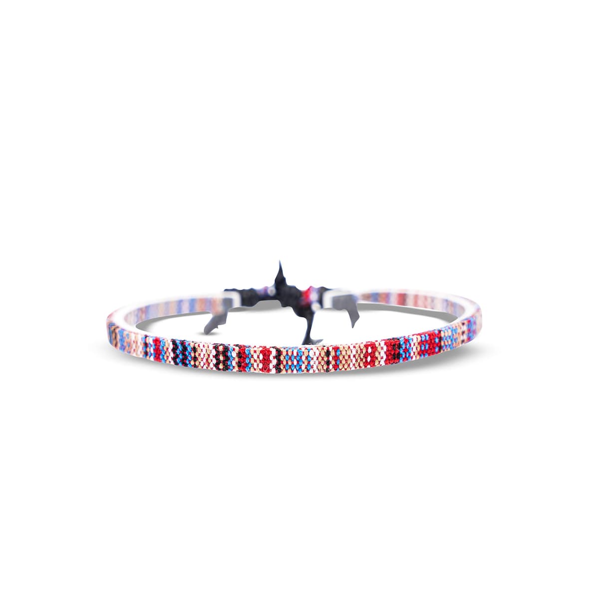 Made by Nami Tobilleras Mujer Impermeables Ajustables 19-38cm Pulseras Boho de Hilo Algodón 100% Turquesa — view 5