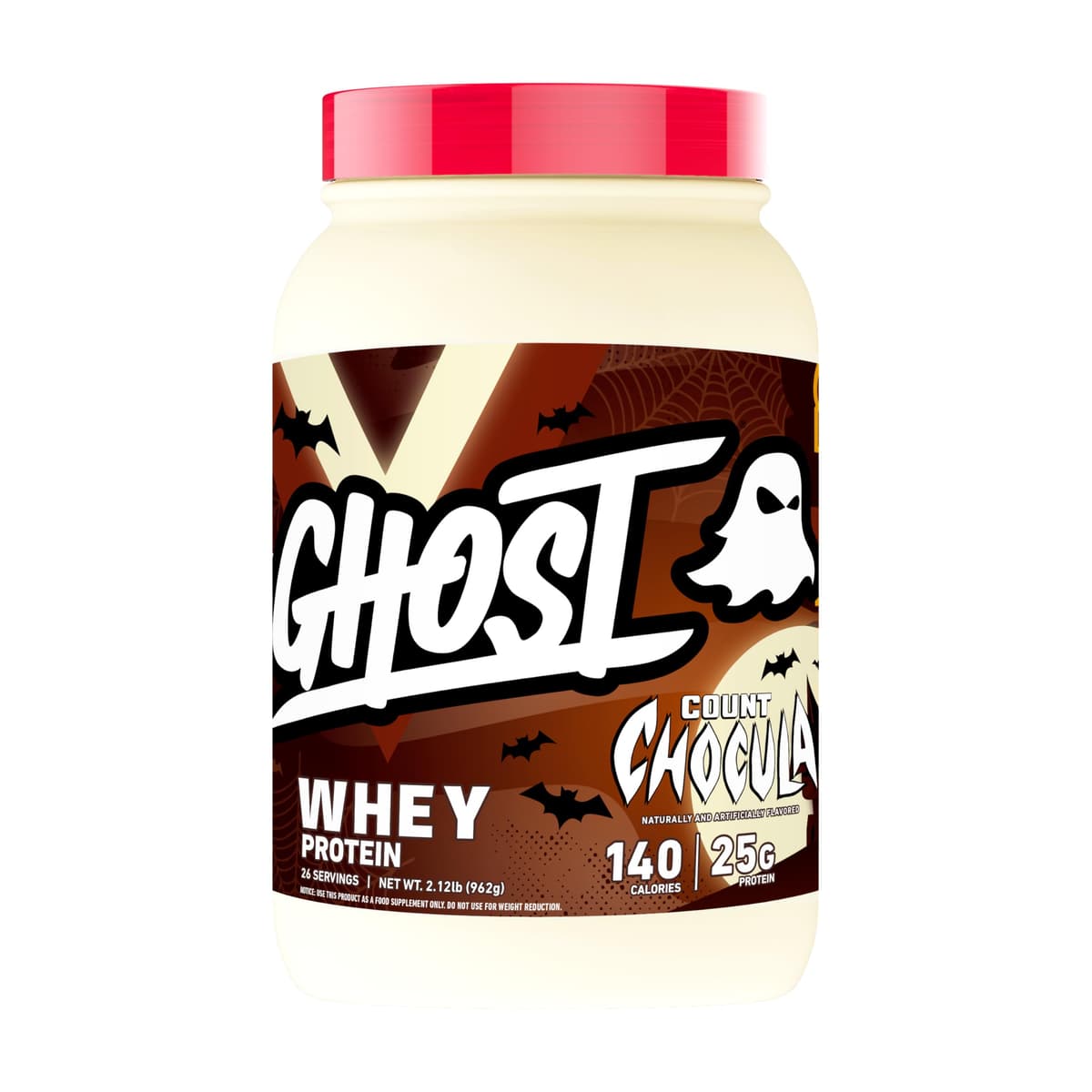GHOST Whey Protein Powder, Nutter Butter - 2LB, 26G of Protein - Whey Protein Blend - ­Post Workout Fitness & Nutrition Shakes, Smoothies, Baking & Cooking - Cookie Pieces Inside — view 15