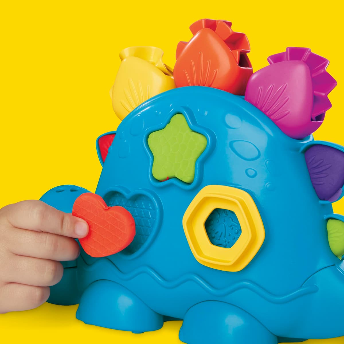 Play-Doh Hasbro, Dinosaurio, Formas y Colores, Juguetes de Arte y Manualidades, Materiales Artísticos para Niños y Niñas de 2 Años o Más, 6 Botes, Plastilina de Colores, Creatividad, Regalo — view 6