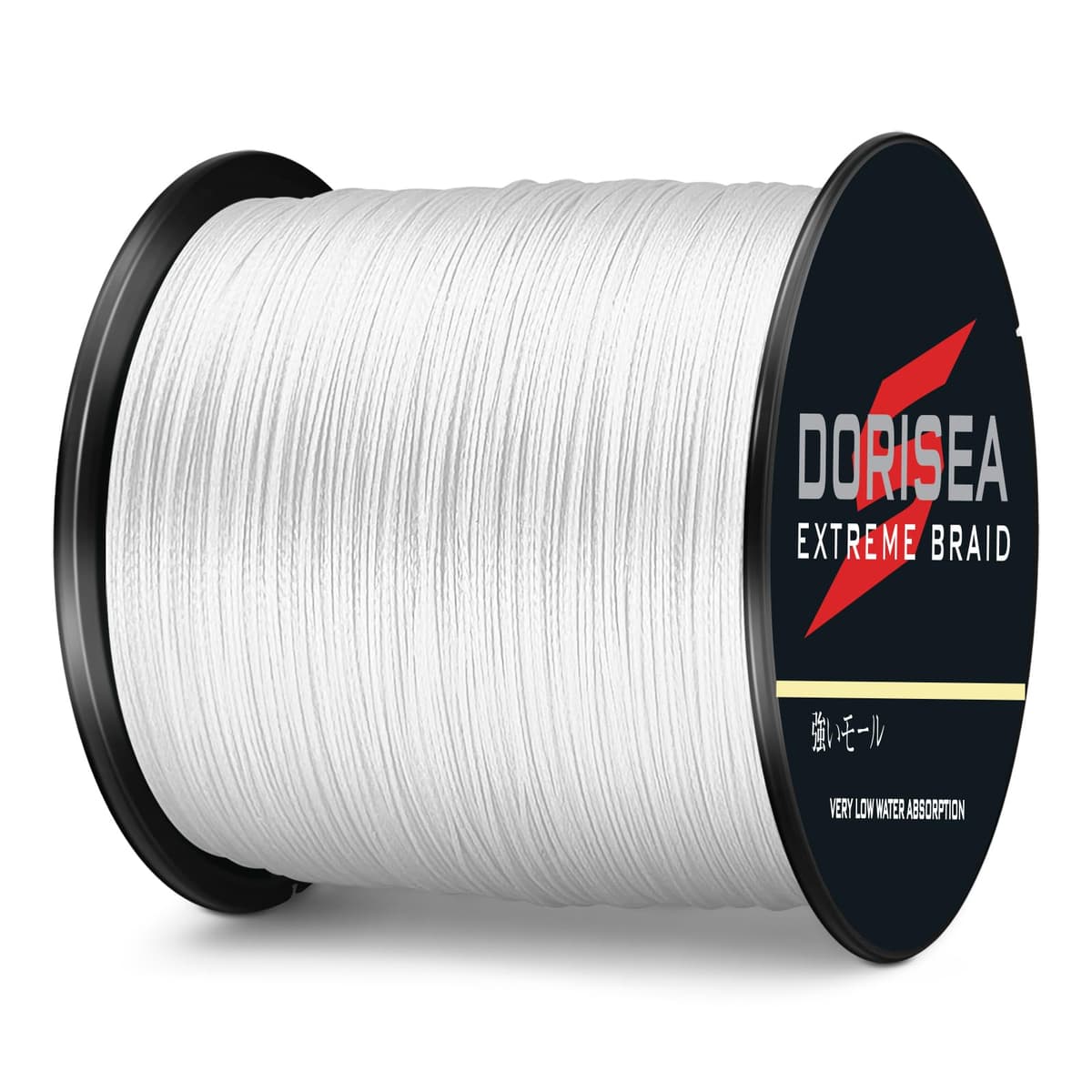 Dorisea Extreme Braid - Hilo de Pesca Trenzado 100% PE 300 m/328 Yardas, Prueba de 6 a 550 Libras, Cuerda de Pesca Resistente a la abrasión, increíble superline Cero Estiramiento, diámetro pequeño — view 15