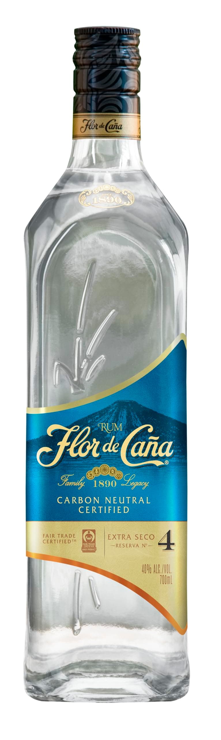 Flor de Caña Ron 7 Años Gran Reserva - 1 botella de 70 cl — view 3