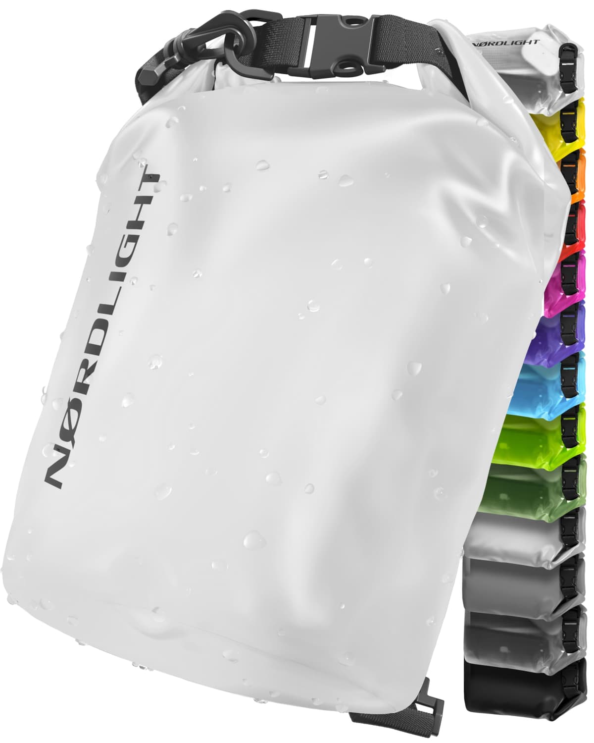 Nordlight Mochila Impermeable Roll Top 25L - Hybrid 25" | Bolsa Seca Con Compartimento Para Portátil De 15 Pulgadas, Bolsillos Exteriores E Interiores, Sistema De Transporte Acolchado — view 35