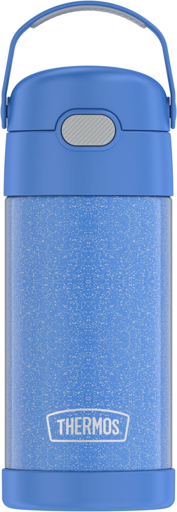 THERMOS FUNTAINER Water Bottle with Straw - 12 Ounce - Kids Stainless Steel Vacuum Insulated Water Bottle with Lid, Animal Presents — view 8