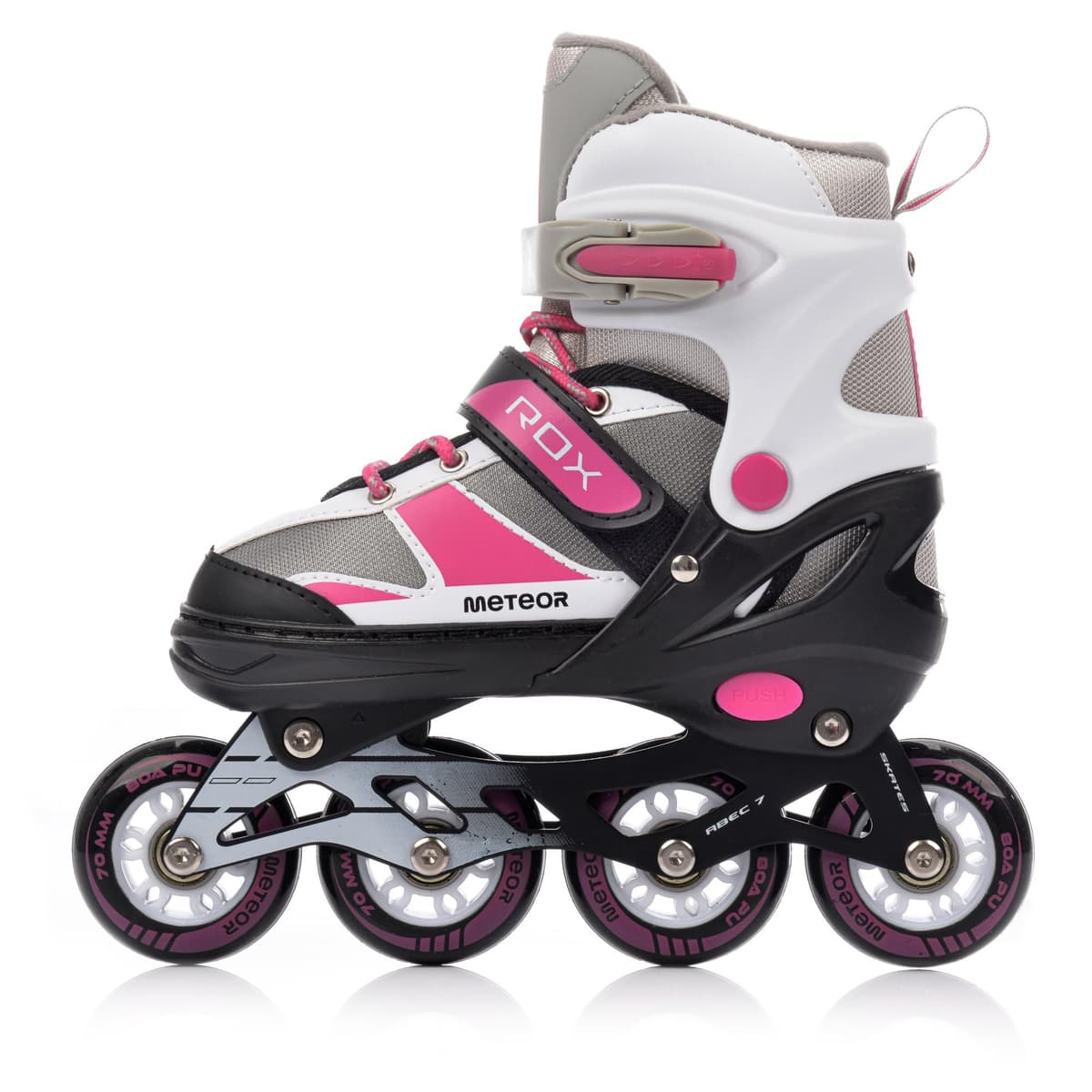 Patines Línea Ajustables para Niños Jouvenes y Adolescentes Mujer y Hombre Patines de Linea con ABEC7 - Forro Interior - Tamaño Ajustable