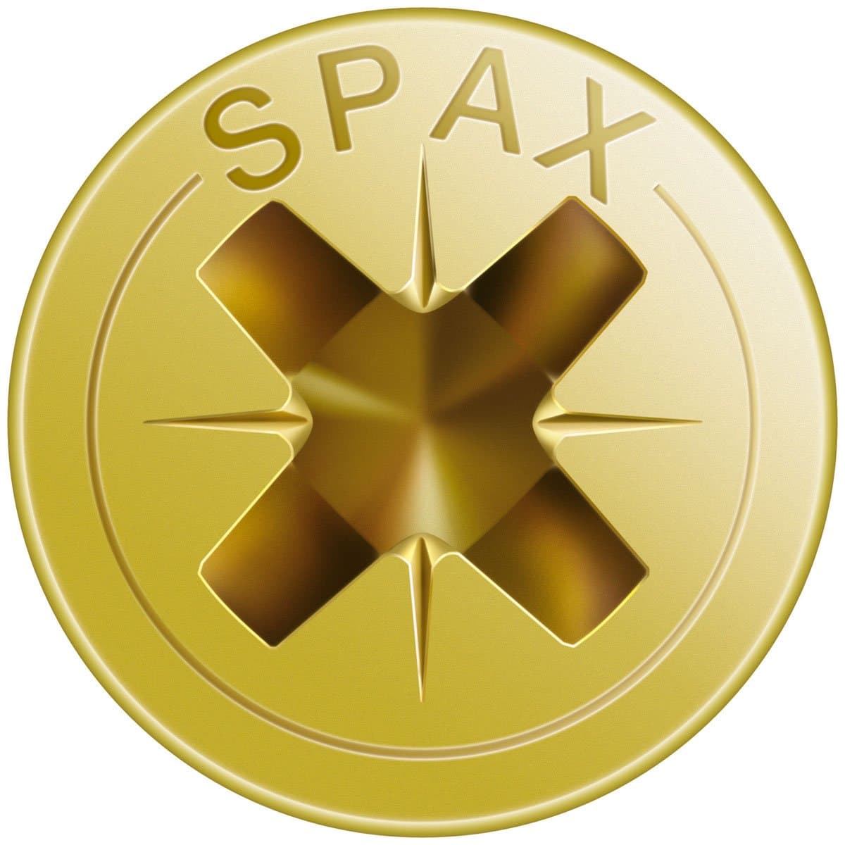 Spax 1081020400253 - Tornillo universal, 4,0 x 25 mm, 200 piezas, cabeza avellanada, cruz receso z 4cut, rosca completa, — view 2