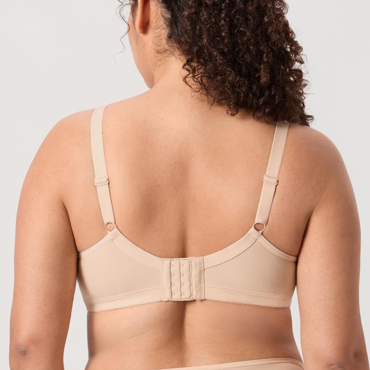 Delimira Women's Non Wired Bras Full Coverage Cotton Comfort Bra Plus Size Non Padded Soft Bras — view 2