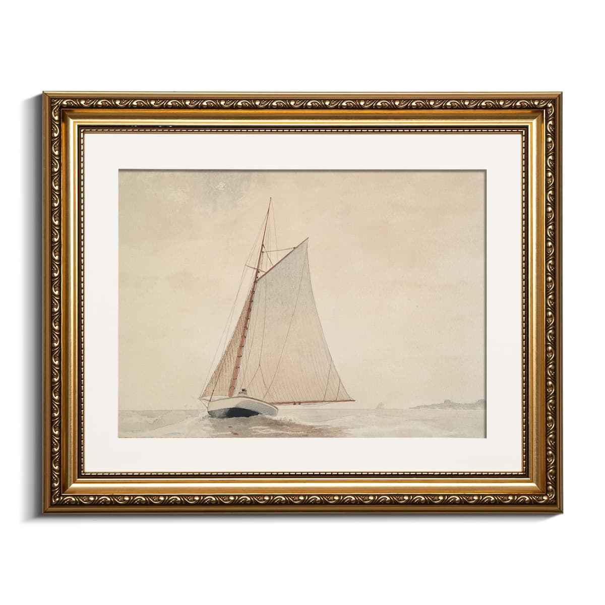 VIYYIEA Gold Framed Wall Art Canvas Print Home Decor Vintage Swan Decoration Grace Swan Art Painting Pictures Rustic Bathroom Wall Decor Animal Farmhouse Artwork for Living Room Bedroom Office 11x14in — view 10