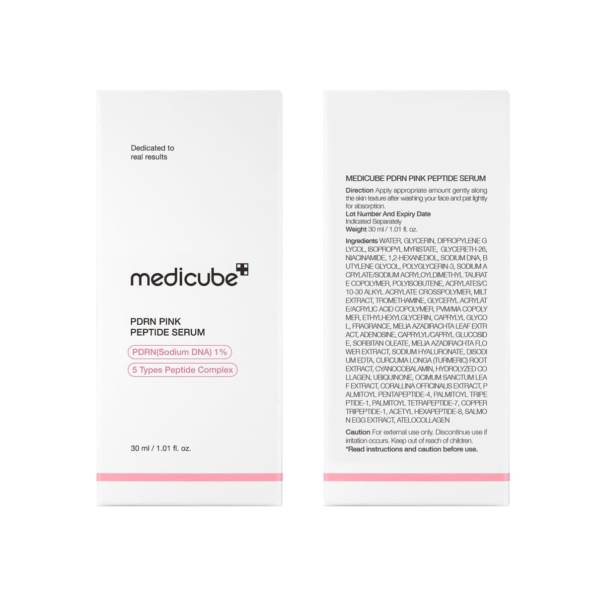 medicube Salmon DNA PDRN Pink Peptide Serum, Pink glow serum, Peptide, Niacinamide, Hydrating & Moisturising & Firming, Uneven Skin Tone, Korean Skincare | 1.01 fl.oz. (1.01 fl.oz., Salmon DNA PDRN) — view 9