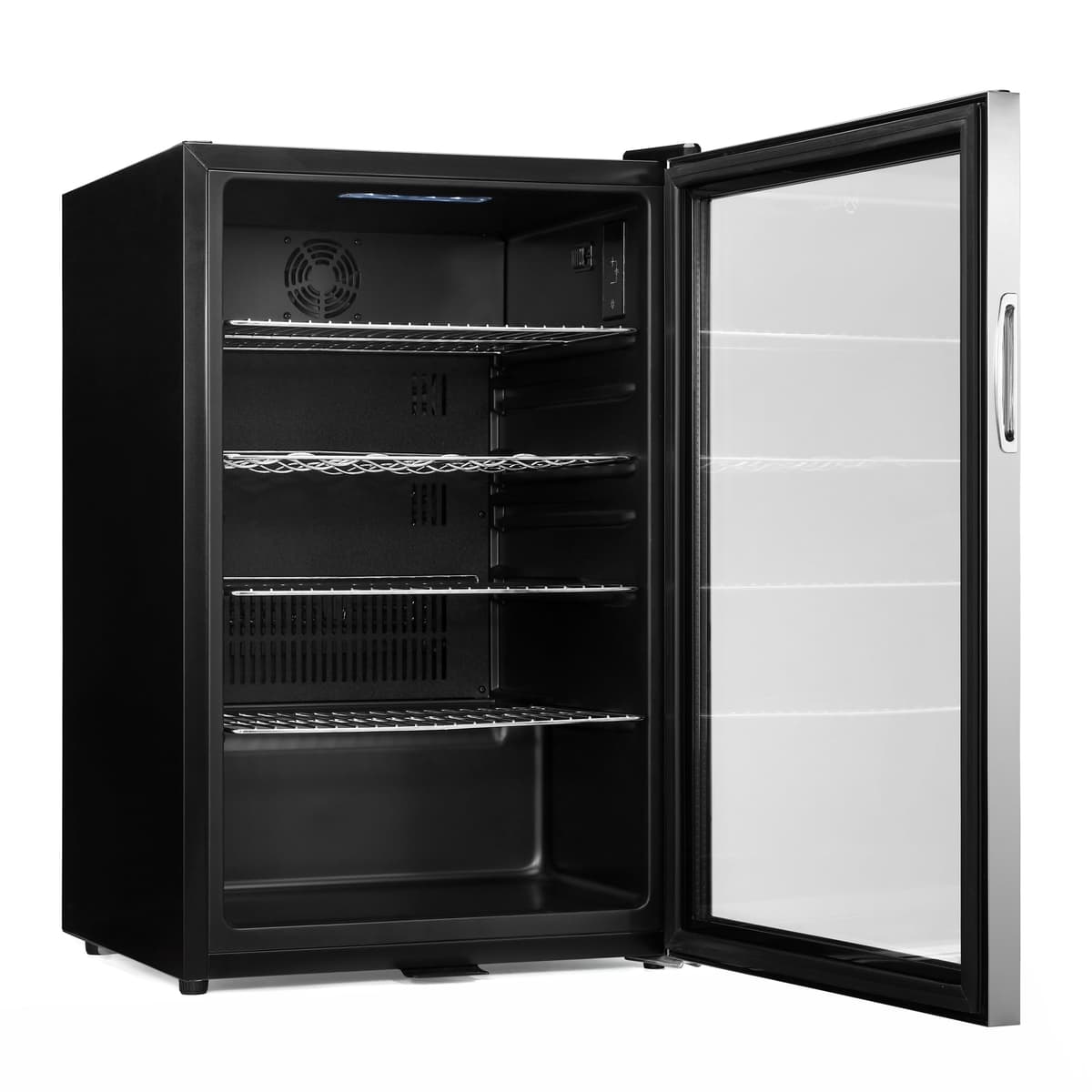 Subcold Super115 LED - Under-Counter Fridge | 115L Beer, Wine & Drinks Fridge | LED Light + Lock and Key | Energy Efficient (Stainless Steel, 115L) — view 4