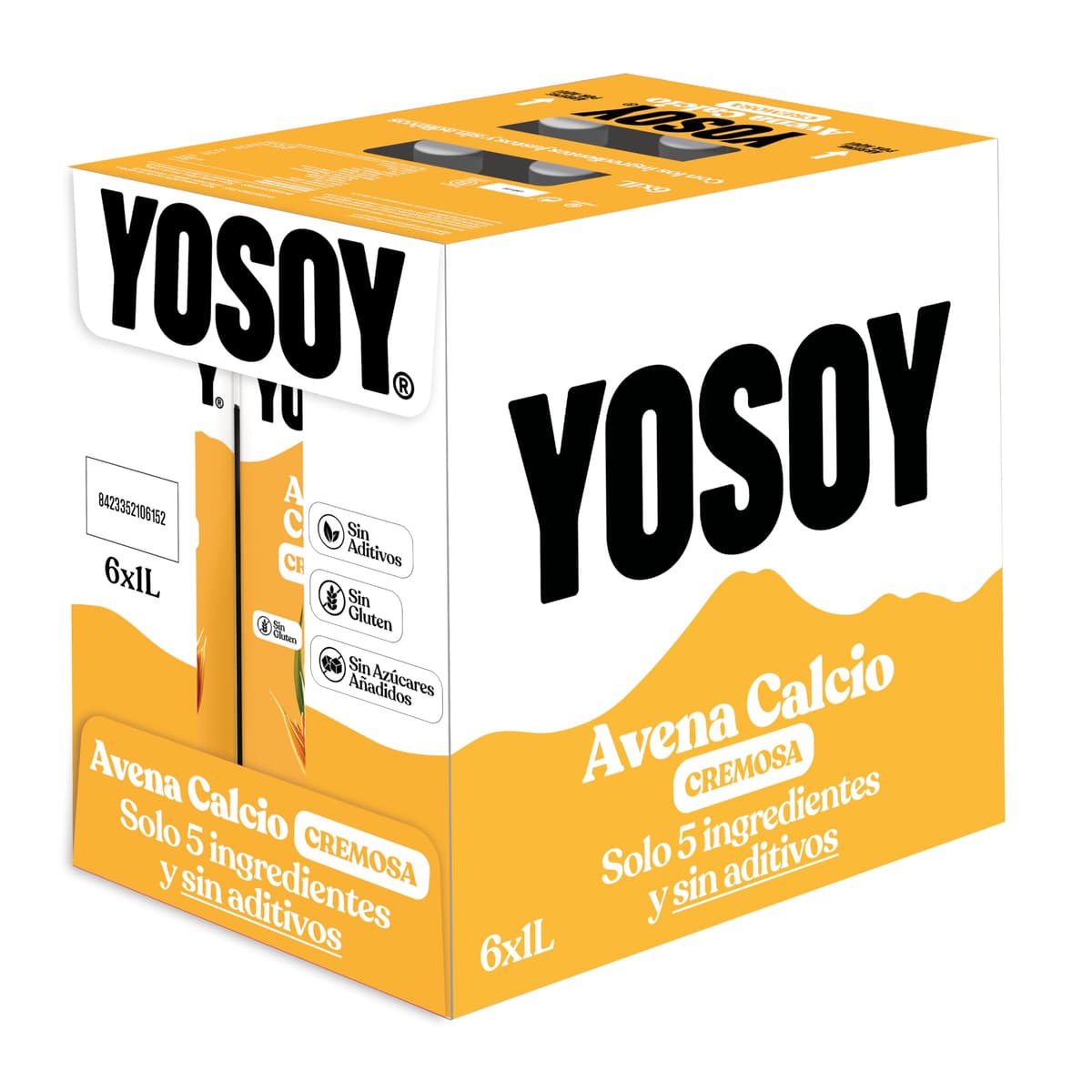 Yosoy Bebida Vegetal de Avena Barista , Pack de 6 x 1L — view 6