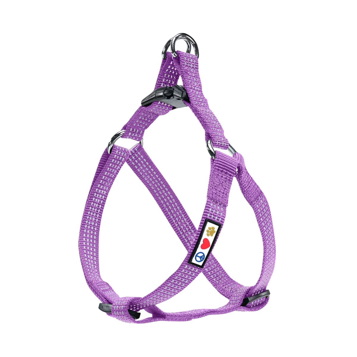 Pawtitas Arnés para Perros pequeños arnés Ajustable antitirones para Perros de Color sólido Ligero Turquesa Rosa/púrpura — view 14