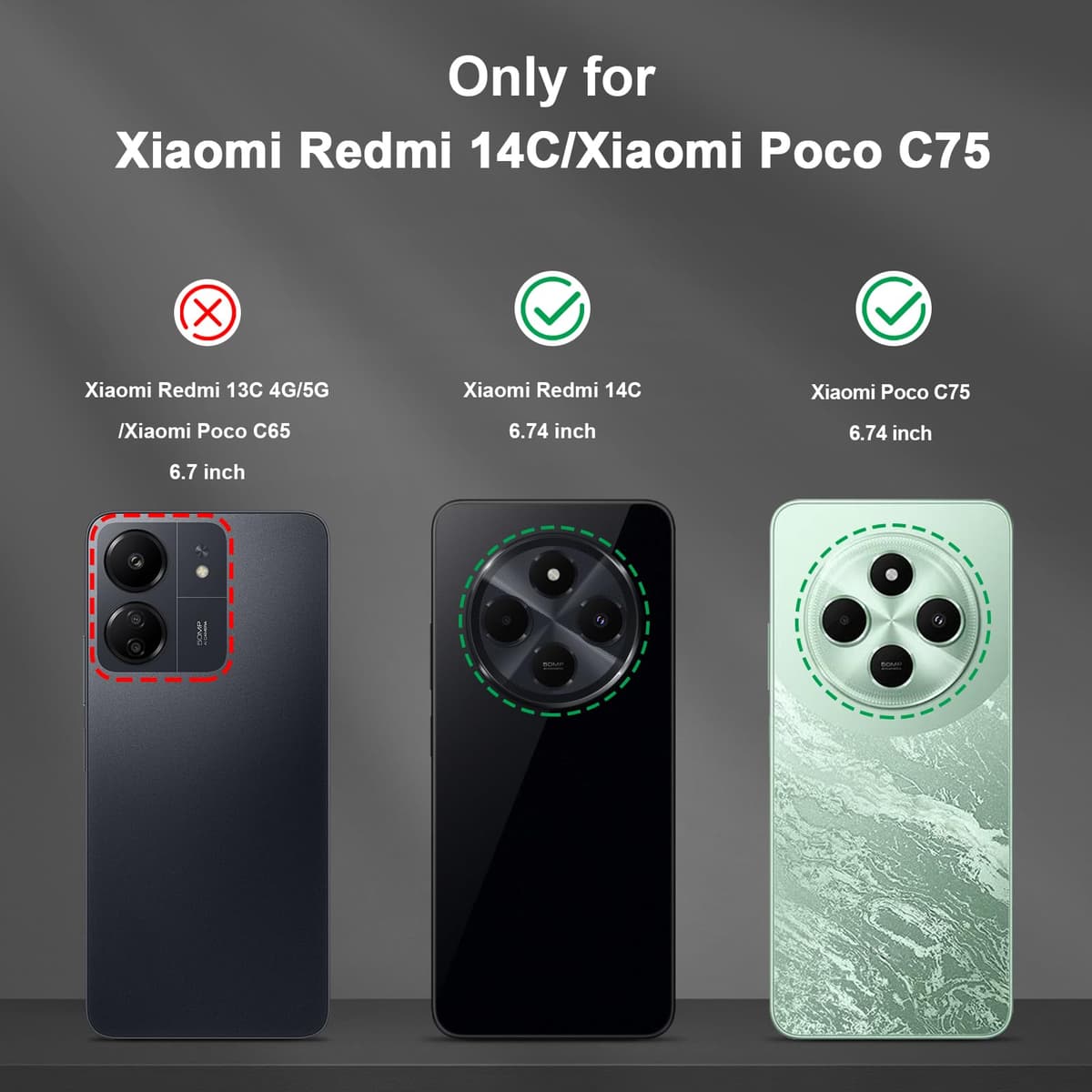 Funda para CMF Phone 2 Pro, Carcasa Antigolpes con Soporte anular metálico, Case Protectora de Grado Militar, Negro — view 442