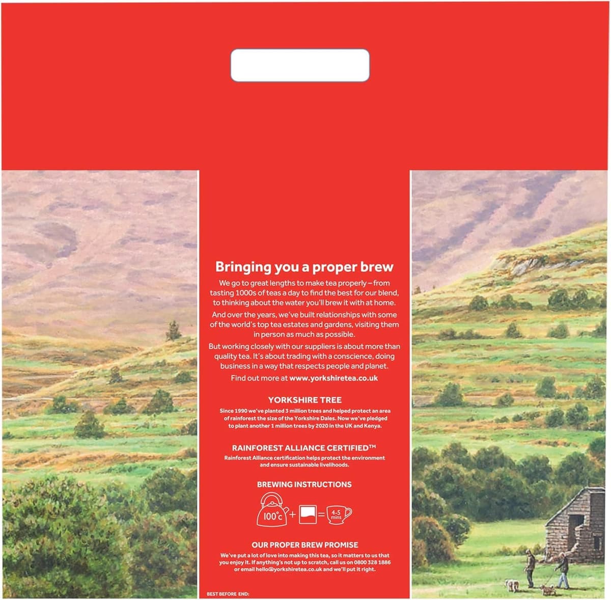 Yorkshire Tea, Total 480 Tea Bags, (Pack of 1.5 kg) — view 2