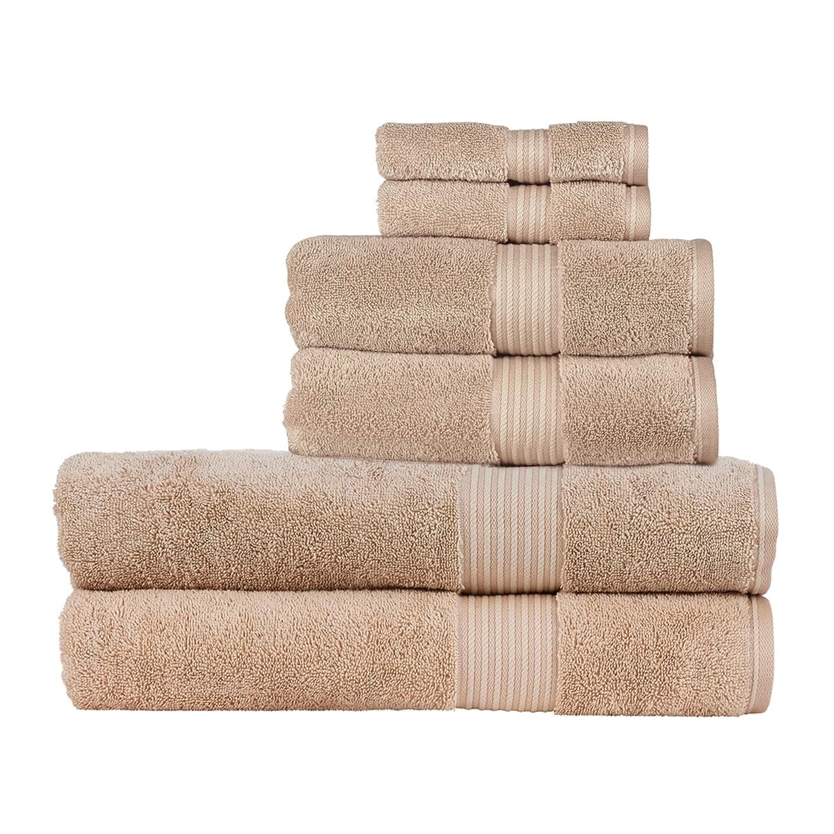 Christy Supreme Hygro 2 Hand Towels Set | Mineral Blue | 100% Luxury Supima Cotton | Ultra Soft | Super Absorbent | 650GSM | Plush and Long Lasting — view 98