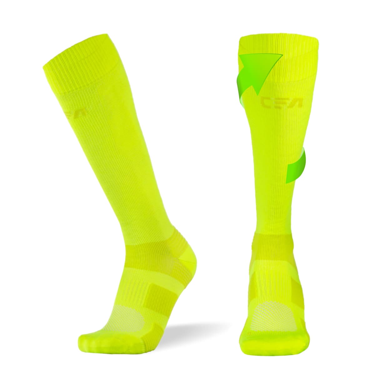 CFA V1 Calcetines Compresion Mujer y Hombre Graduada Antiampollas, Ideales Para El Deporte | Modelo Hasta La Rodilla | Soporte De Tobillo Y Arco | Diseño Danés | Fabricado En Portugal — view 15